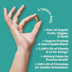 Organics Men's Multi 40+ 120 Tablets