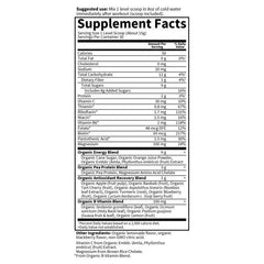 SPORT Organic Plant-Based Recovery Blackberry Lemonade 15.7 oz (446g) Powder