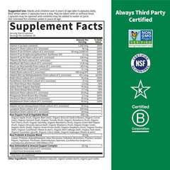 Vitamin Code Family Multivitamin 120 Capsules