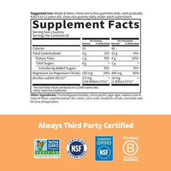 Dr. Formulated Magnesium Gummies - Peach