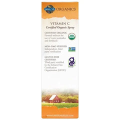Organics Vitamin C Organic Spray Orange Tangerine 2oz (58ml) Liquid