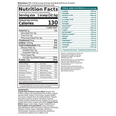Raw Protein & greens Lightly Sweet 23oz (651g) Powder