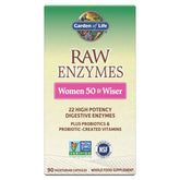 RAW Enzymes Women 50 & Wiser Digestive Health 90 Capsules