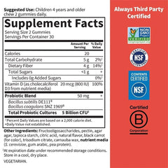Dr. Formulated Probiotics Kids 5 Billion Gummies 60 ct