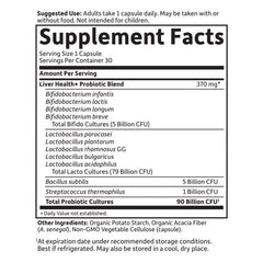 Dr. Formulated Platinum Series Liver Health+ Shelf-Stable 30 Capsules