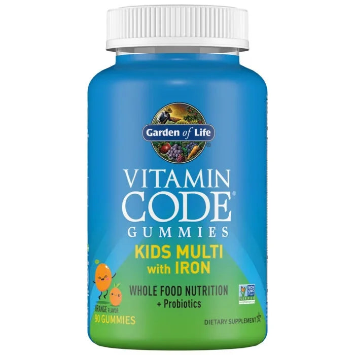 Vitamin Code Kids Multi Plus Iron Gummies