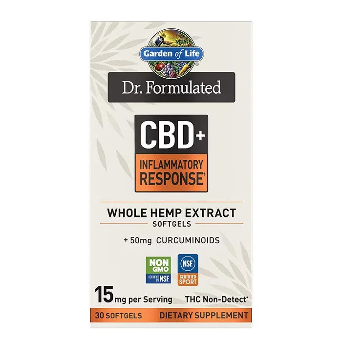 Dr. Formulated CBD+ Inflammatory Response† Softgels