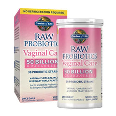 Raw Probiotics Vaginal Care Shelf-Stable 30  Capsules