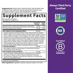Vitamin Code Raw Zinc 60 Capsules