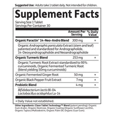 Organics Turmeric Pain Relief 30 Tablets