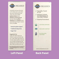 Organics Kids Elderberry & Sleep Immune Syrup† Liquid