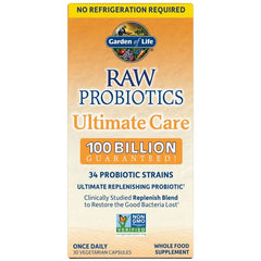 Raw Probiotics Ultimate Care Shelf-Stable 30 Capsules