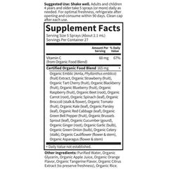 Organics Vitamin C Organic Spray Orange Tangerine 2oz (58ml) Liquid