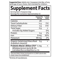 Organics Fair Trade Organic Maca Root Energy Boost† 7.93oz (225g) Powder