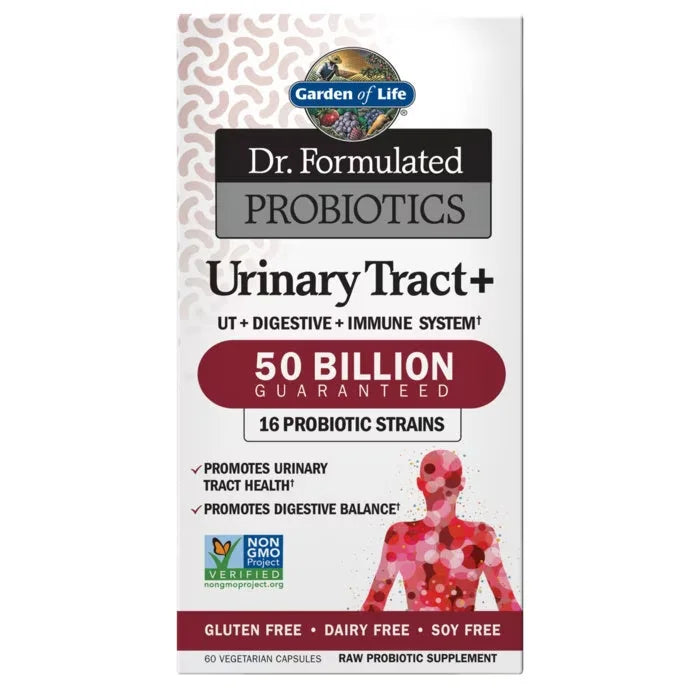 Dr. Formulated Probiotics Urinary Tract+ Cooler 60 Capsules
