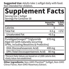Dr. Formulated Prenatal DHA Vegan Softgels