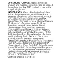 Dr. Formulated CBD Intensive Recovery  2.5 fl oz (73.9ml) Lotion