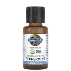 Essential Oils 100% Organic & Pure Peppermint 0.5 fl oz (15 ml) Liquid